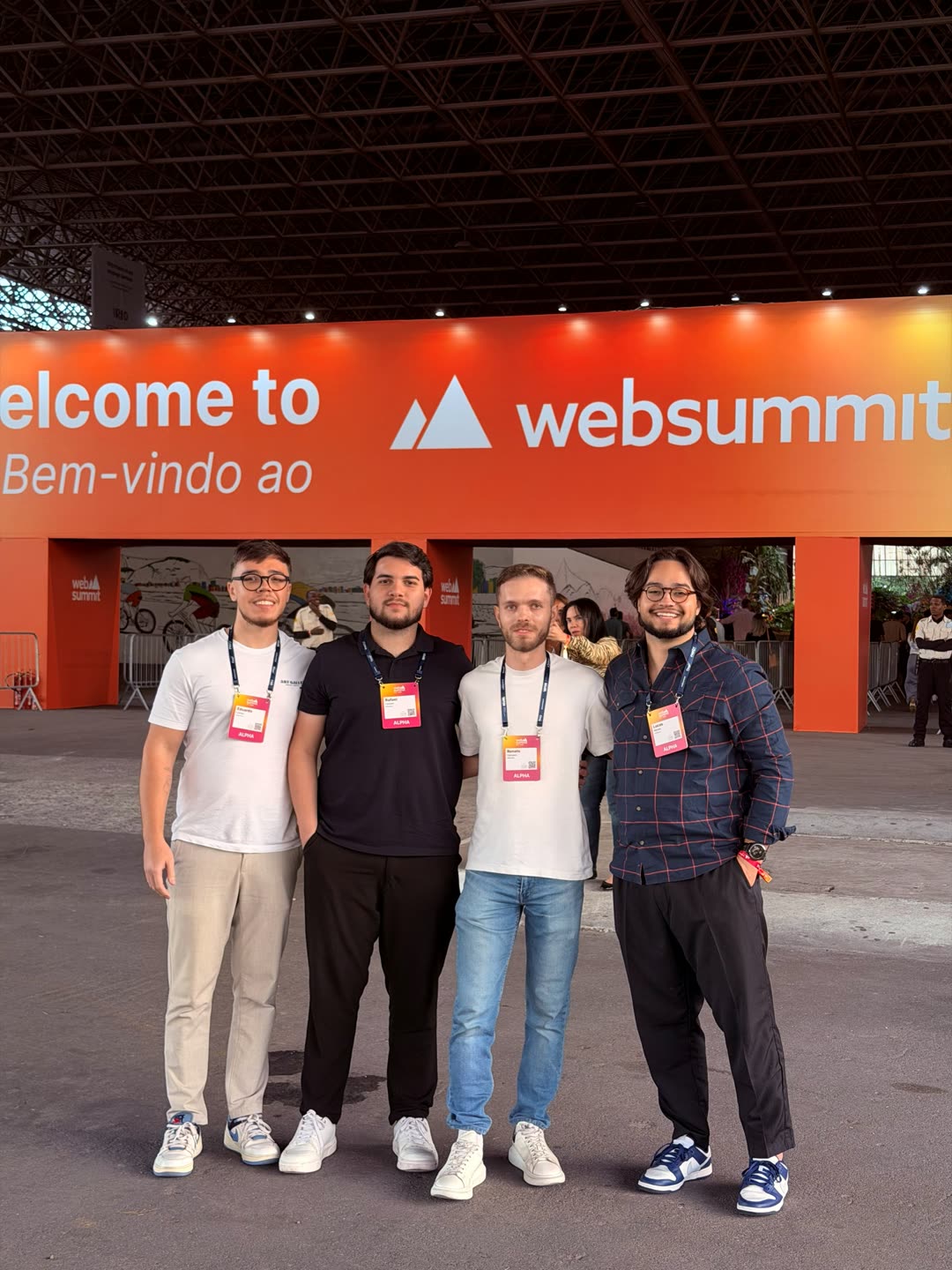 Time do multazero no Web Summit Rio